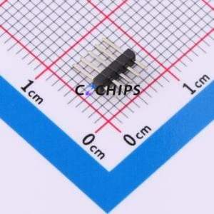 BX-PZ1.27-1-5PZZ Pin Header Through hole Component (THT),P=1.27mm Connector 1x5P 1.27mm Pin Header Through Hole - Product Image 1