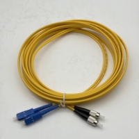 Connecteur FC-SC Cordon de raccordement à fibre optique Duplex 5M Monomode 2.0mm 3.0mm