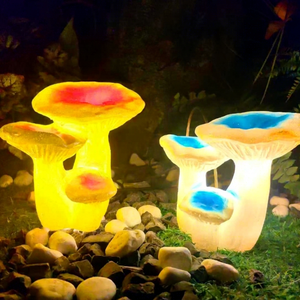 Esculturas de Luz con Forma de Hongo Encantado para Parques Temáticos, Resorts, Jardines y Áreas de Exhibición de Atracciones Fotográficas para Visitantes - Product Image 1