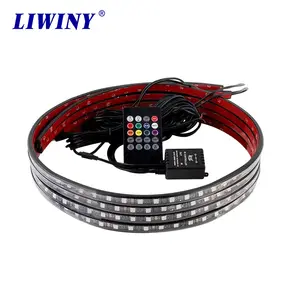 Liwiny سيارة شبح الصوت التحكم هيكل ضوء تعديل الصمام صوت تسيطر عليها جو ضوء الموسيقى إيقاع ضوء 12v