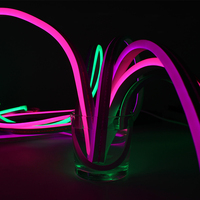 Silikon getrennte geteilte Neonröhren 6mm 8mm 12V flexibler Streifen S-Form Zickzack DIY zum Dekorieren von Schildern Cut table Flex Led Neonlichter