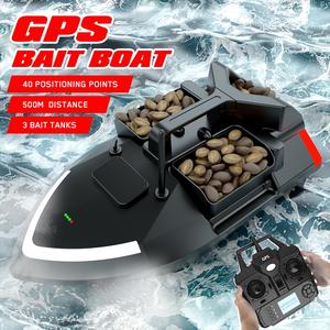 Flytec V020 Sonar RC Barco de Cebo de Pesca con Buscador de Peces y GPS 500M de Distancia Velocidad Fija de Conducción 40 Puntos Triple Bin 2KG Tanque - Product Image 2