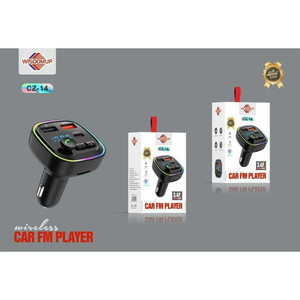 รถ USB คู่สำหรับเครื่องส่งสัญญาณ FM บลูทูธ USB-C QC30ชาร์จเร็ว DC12-24V เครื่องเล่น MP3แบบแฮนด์ฟรีเชื่อมต่อได้อย่างรวดเร็วสำหรับชาร์จ - Product Image 1