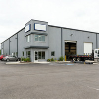 Bâtiment Moderne Préfabriqué en Acier Personnalisé : Appartement, Entrepôt, Garage, Atelier – Conception Antisismique, Longue Durée de Vie