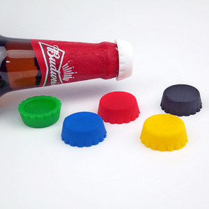 Tapa de silicona para botella de agua/cerveza/Ahorrador, personalizada, de grado alimenticio, reutilizable, venta al por mayor - Product Image 5
