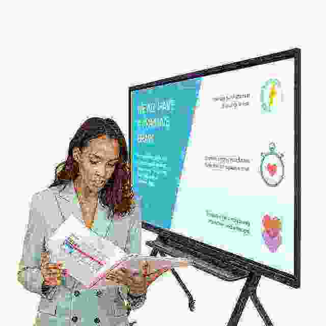 55Inch 55 65 75 86 98 Inch Smart Board Ir Interactive Whiteboard 4K Electronic LCD Touch Tv for Classroom