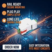 Modul Server Serial Industri Waveshare RS485 RJ45 Ethernet Chipset Standar Modul Komunikasi Aplikasi Standar