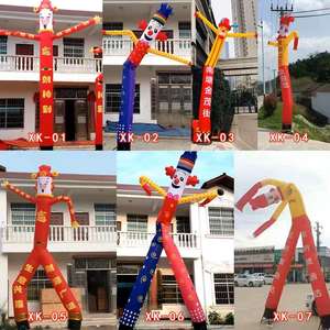 Надувная воздушная танцовщица на заказ для рекламной акции 1 год гарантии надувная волна человек - Product Image 2