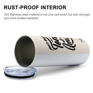 Vaso Térmico Recto de Acero Inoxidable de 20oz con Aislamiento Grueso, Personalizable con Logotipo, Venta al por Mayor - Product Image 6