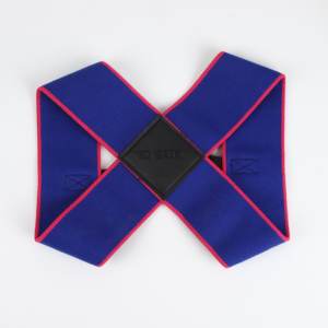 Kustomisasi profesional tali bantuan latihan punggung Gym elastisitas tinggi tali koreksi postur olahraga - Product Image 3