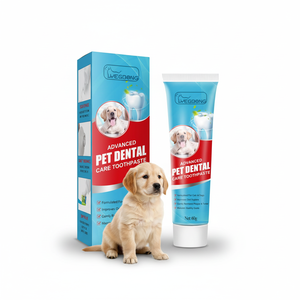 Gel Dentaire Enzymatique Naturel pour Animaux – Nettoyage des Dents, Contrôle du Tartre, Haleine Fraîche, Soutien à la Santé Bucco-Dentaire des Chiens et Chats, 60g, Durée <span class=keywords><strong>de</strong></span> Conservation 3 Ans - Product Image 1