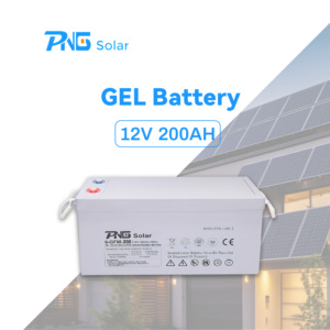 PNG Factory Gel <b>Battery</b> <b>12V</b> 24V 48V 200AH Home Appliances Energy Storage with CE Certificate - Product Image 1