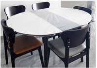 Machine automatique de fabrication de nappes en plastique jetables avec moteur, haute productivité, puissance 5 kW