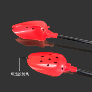 Cuchara de Pesca de 70cm con Cabeza de ABS, Caña de Fibra de Vidrio y Mango de Goma para Pesca de Fondo en Agua Dulce - Product Image 4