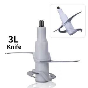 3L Multifunctional Meat Grinder Parts Blades Knives Knife Chopper Electric Spare Accessories Cross Cutting Stainless Steel
