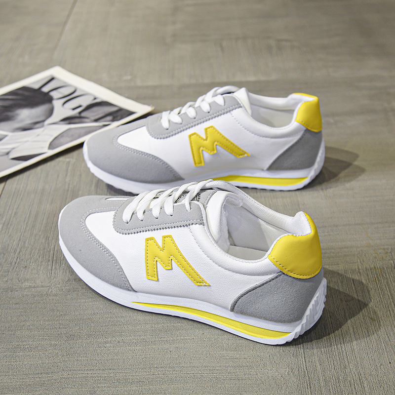 Yellow leather + [lightweight and comfortable]