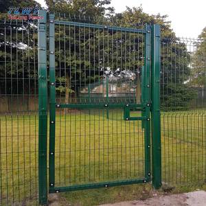 <span class=keywords><strong>Portail</strong></span> battant simple avec porte de passage, clôture en treillis métallique, <span class=keywords><strong>portail</strong></span> de jardin en treillis 3D, installation facile et rapide à prix abordable - Product Image 5