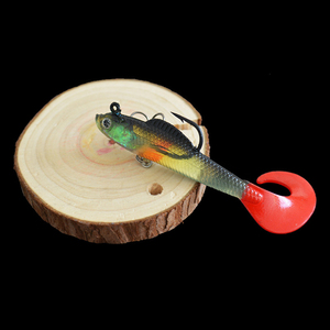 Señuelo de pesca suave de agua dulce, 9,5g, 90mm, cabeza de cebo para lubina y zapatilla - Product Image 5