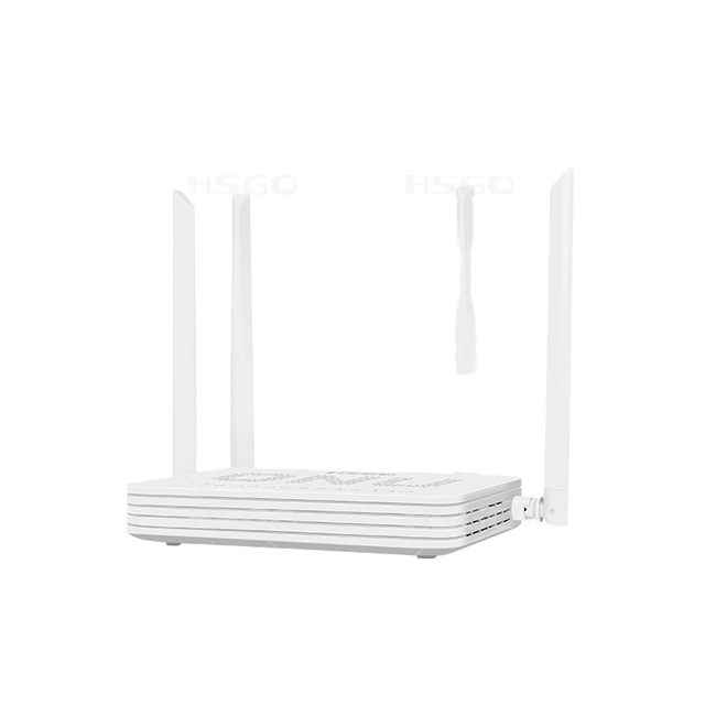 HSGQ-X411DWC Xpon GPON ONU Modem Router with 4GE+1POTS+1USB 5dib WiFi English Software for FTTH Use