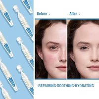Soins de la peau de marque privée Ceramide oligopeptide hyaluronate de sodium réparateur apaisant hydratant Visage ampoule Sérum