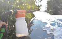 Pulvérisateur à mousse pour tuyau d'arrosage, distributeur de savon pour lavage de voiture, detailing automobile, nettoyage de bateau, pelouse, pistolet à mousse