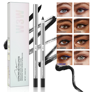Crayon Eyeliner crémeux et doux, imperméable, pigment riche, glisse en douceur, facile à appliquer pour un maquillage des yeux ailé, pour un usage quotidien - Product Image 5