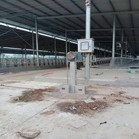 Système de raclage du limon, récupération et traitement des excréments, racleur automatique du limon de vache