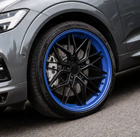 Jantes en alliage d'aluminium forgé monobloc Factory20 21 22 24 pouces, design à rebord profond, pour X5M X6M GLE63 GLS63 SUV Sport, 5x114.3, argent