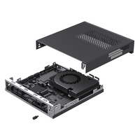 Boîtier d'ordinateur Thin Client 1L Mini-ITX pour Mini PC, compatible avec Pico Power. Châssis Thin-Mini-ITX ultra fin (conception 1L)
