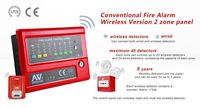 Système d'Alarme Incendie Sans Fil Conventionnel pour Magasin Spécialisé avec Fonction GSM