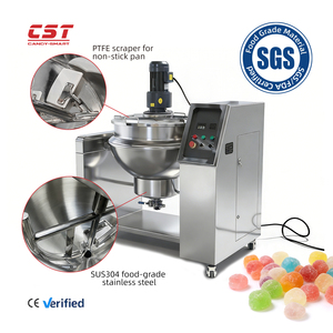 Olla <span class=keywords><strong>de</strong></span> Fusión <span class=keywords><strong>de</strong></span> Jarabe CST 50L/100L/200L/300L/500L, Nueva Cocedora <span class=keywords><strong>de</strong></span> Gomitas Ecológica, Máquina <span class=keywords><strong>de</strong></span> Gomitas Altamente Especializada - Product Image 6