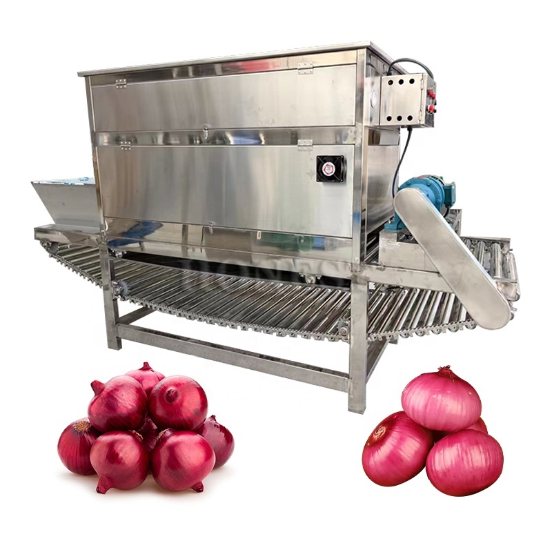 Durable Automatic Onion Peeler Fresh Peeled