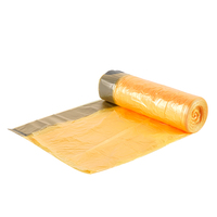 Taille personnalisée pour la maison cuisine bureau utiliser sac à ordures en plastique sur rouleau sac poubelle jetable sacs poubelle à cordon