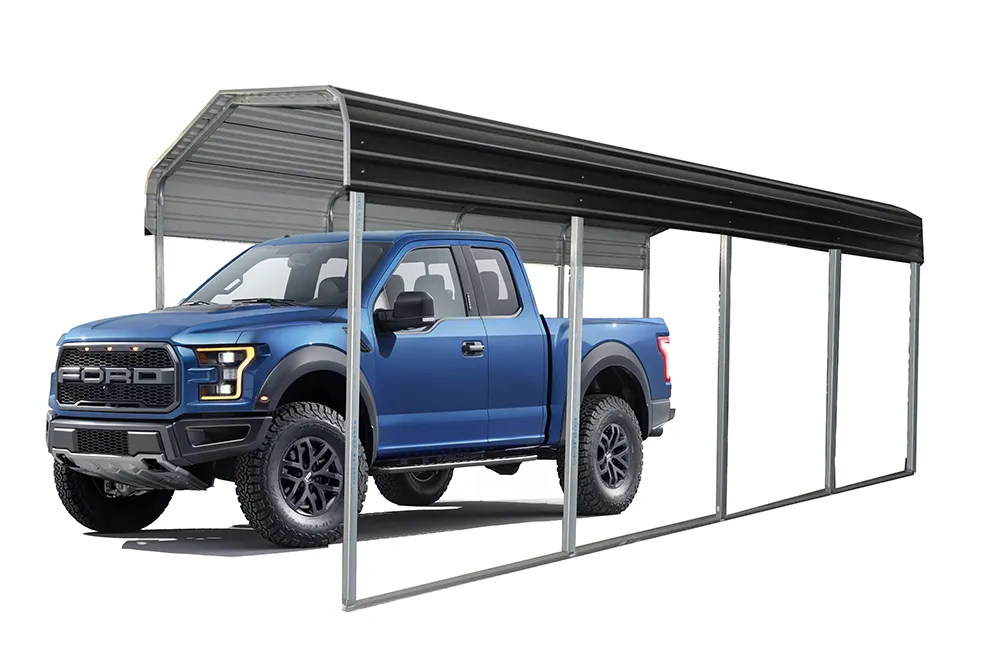 SGC1119-H240-H Hoge Kwaliteit Stalen Carport Stalen Buis Carports Buiten