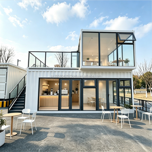 Casa Prefabricada de Contenedores de Lujo, Edificio Modular para Habitaciones de <span class=keywords><strong>Hotel</strong></span>, Casa Pequeña Prefabricada, Baño, <span class=keywords><strong>Villa</strong></span>, Tienda, Cocina - Product Image 1