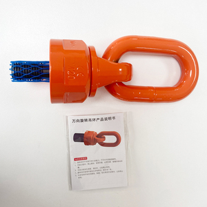 Bóng mang xoay hoist Ring làm việc ở nhiệt độ từ-40 đến 350 phần cứng eyebolt RD 36 wll 10t nâng điểm - Product Image 6