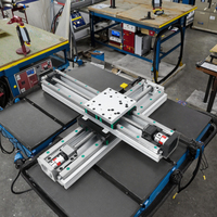 Rails de guidage linéaires robustes à faible MOQ et haute précision, résistants à l'usure et à faible friction, pour robots CNC à axes XY
