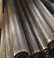 Tube en maille perforée en acier inoxydable à tissage uni de 35 mm, durable, pour écran, vente chaude, approvisionnement direct usine 2026