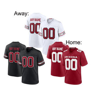 批发美式足球球衣高品质拼接亚利桑那州Nfling运动服印花所有球员街装衬衫 - Product Image 1