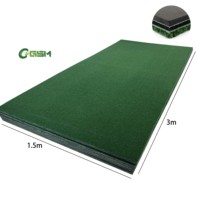 Tapis de golf commercial 3D le plus populaire pour le swing et le putting, idéal pour les terrains de golf