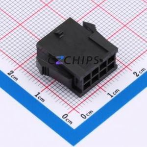 ZX-MX3.0-2-4P-HMJK Housing (Wire-to-Board / Wire-to-Wire) P=3mm Connector 2x4P 3mm Micro-Fit (MX 3.0) 3mm - Product Image 1