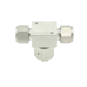SS-8TF-90 SS-6TF-7 SS-6TF-40 Acier inoxydable 316 1/2 po. Filtre à particules de type T à pores de 3/8'', 90, 40 et 7 microns - Product Image 3