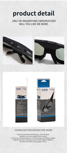 Pour les lunettes de <span class=keywords><strong>vision</strong></span> <span class=keywords><strong>3D</strong></span> <span class=keywords><strong>Nvidia</strong></span> avec écran LCD 120Hz, lunettes <span class=keywords><strong>3D</strong></span> DLP Link, <span class=keywords><strong>vision</strong></span> <span class=keywords><strong>3D</strong></span> IR pour ordinateur, lunettes <span class=keywords><strong>3D</strong></span> Blueray - Product Image 3