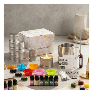 Minimalist Branded <b>Candle</b> Container Luxury Sleeve Natural Wax Wellness Meditation Boutique Merchandising Program - Product Image 3