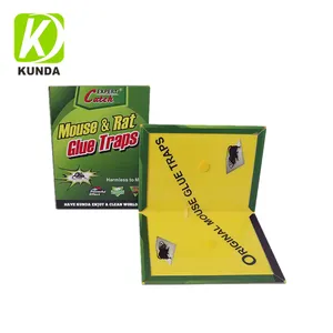 Trappola per colla personalizzata in fabbrica scheda per Mouse adesiva per topi trappola per colla per Mouse adesiva Super appiccicosa
