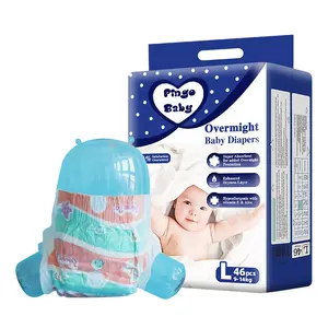 Pingo Baby ODM Baby Super Absorbent Produktion Türkei Biologisch abbaubare weiche Vlies Baby windel