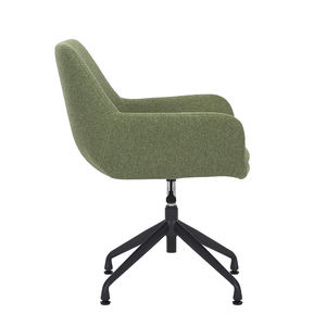 Wholesale Swivel Adjustable <strong>Office</strong> <strong>Chair</strong> <strong>Green</strong> Fabric Upholstered Home Desk <strong>Chair</strong> - Product Image 3
