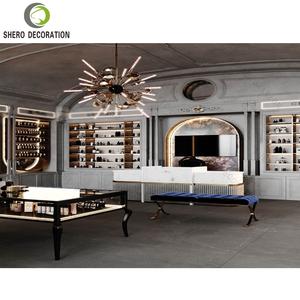 Vitrine de présentation de parfums en 3D personnalisée, décoration de boutique de parfums de luxe, showroom de parfumerie - Product Image 4