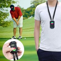 Compteur numérique portable avec cordon pour le golf, les sports et les tours, capable d'ajouter ou de soustraire jusqu'à 9999