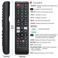 Télécommande universelle intelligente pour téléviseur, vente en gros d'usine, BN59-01315A, compatible avec les téléviseurs intelligents Samsung